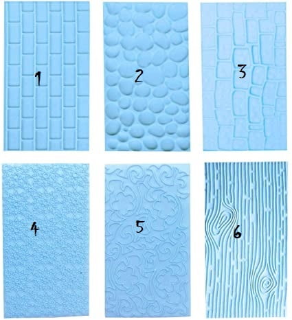 Impression Mats - Small 5.75" L X 2.7" W Impression Mats - Small 5.75" L X 2.7" W