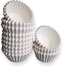 Mini Cupcake Liners White